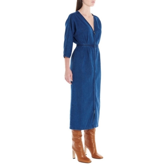 🎈Host Pick🎈Mara Hoffman | Zipped Denim Dress - Picture 4 of 10